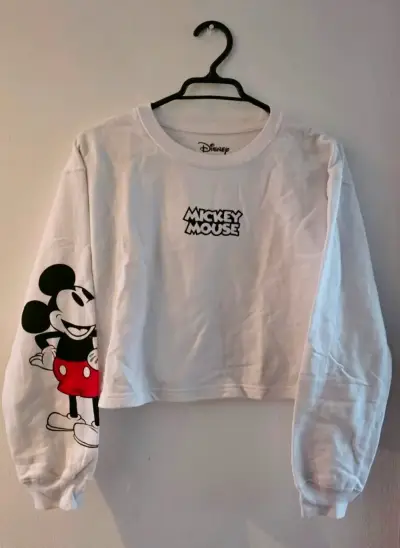 Polerón blanco Disney Mickey Mouse para mujer - miniatura 1