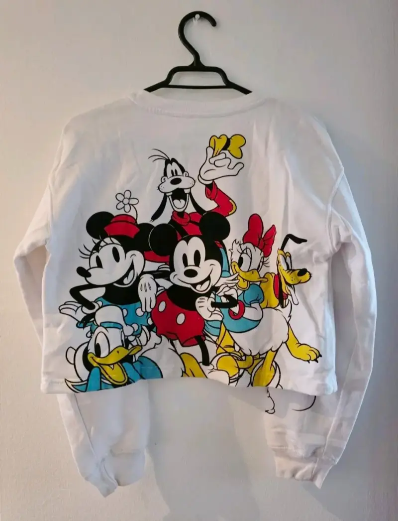 Polerón blanco Disney Mickey Mouse para mujer - 2