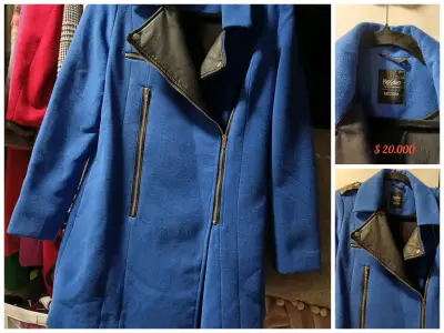 Abrigo azul mujer Mossimo - miniatura 1