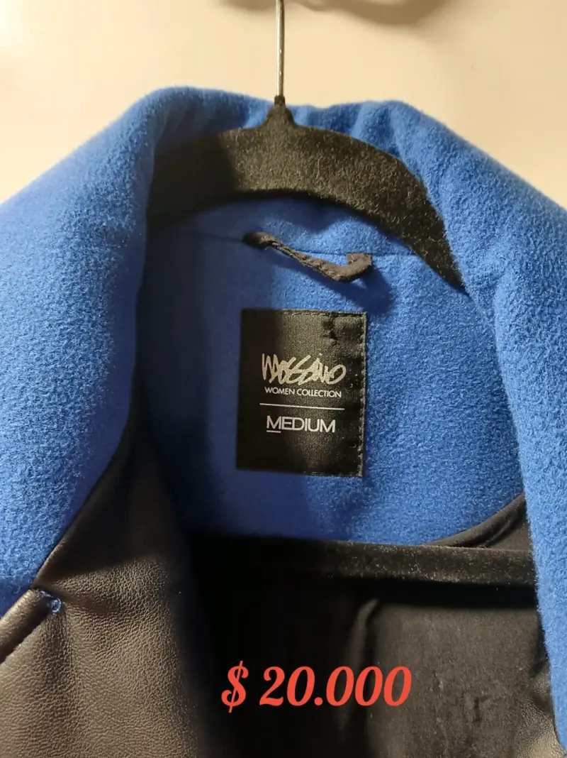 Abrigo azul mujer Mossimo - 2