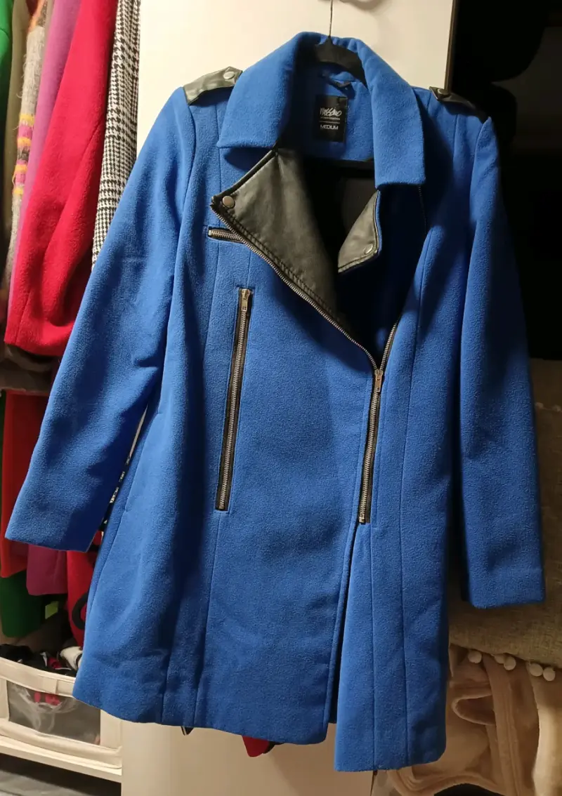 Abrigo azul mujer Mossimo - 4