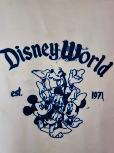 Polerón Disney World Blanco - miniatura 3