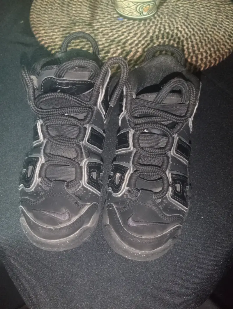 Zapatillas deportivas negras Nike Air para niños - 1
