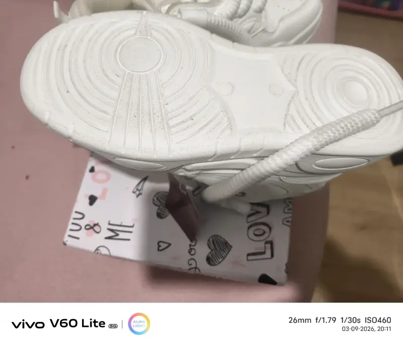 Zapatillas deportivas blancas para niños - 2
