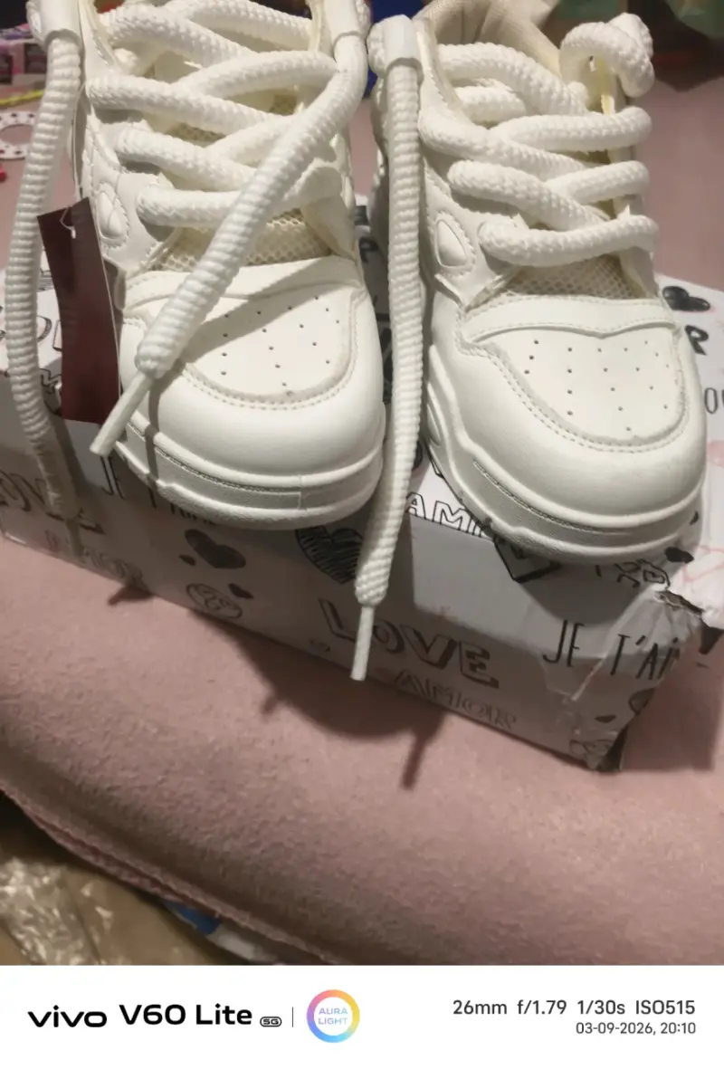 Zapatillas deportivas blancas para niños - 3