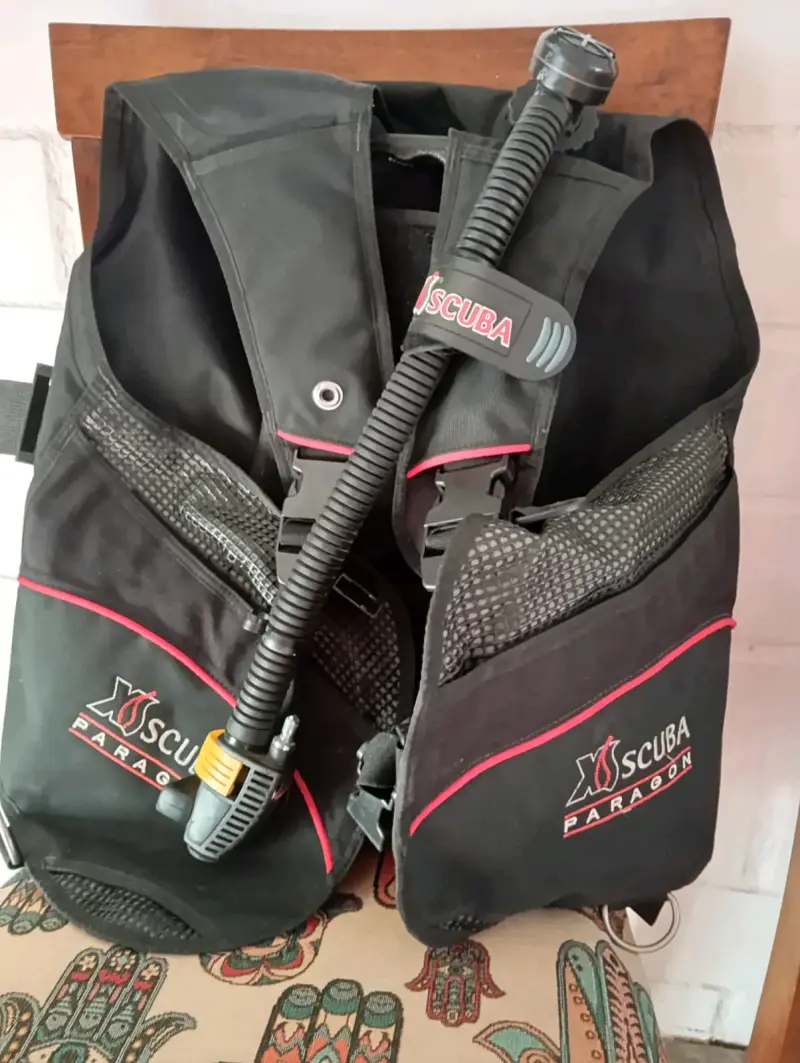 Chaleco de Buceo XS Scuba Paragon Negro Bicidi - 1