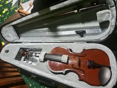 Violín acústico con estuche rígido - miniatura 1