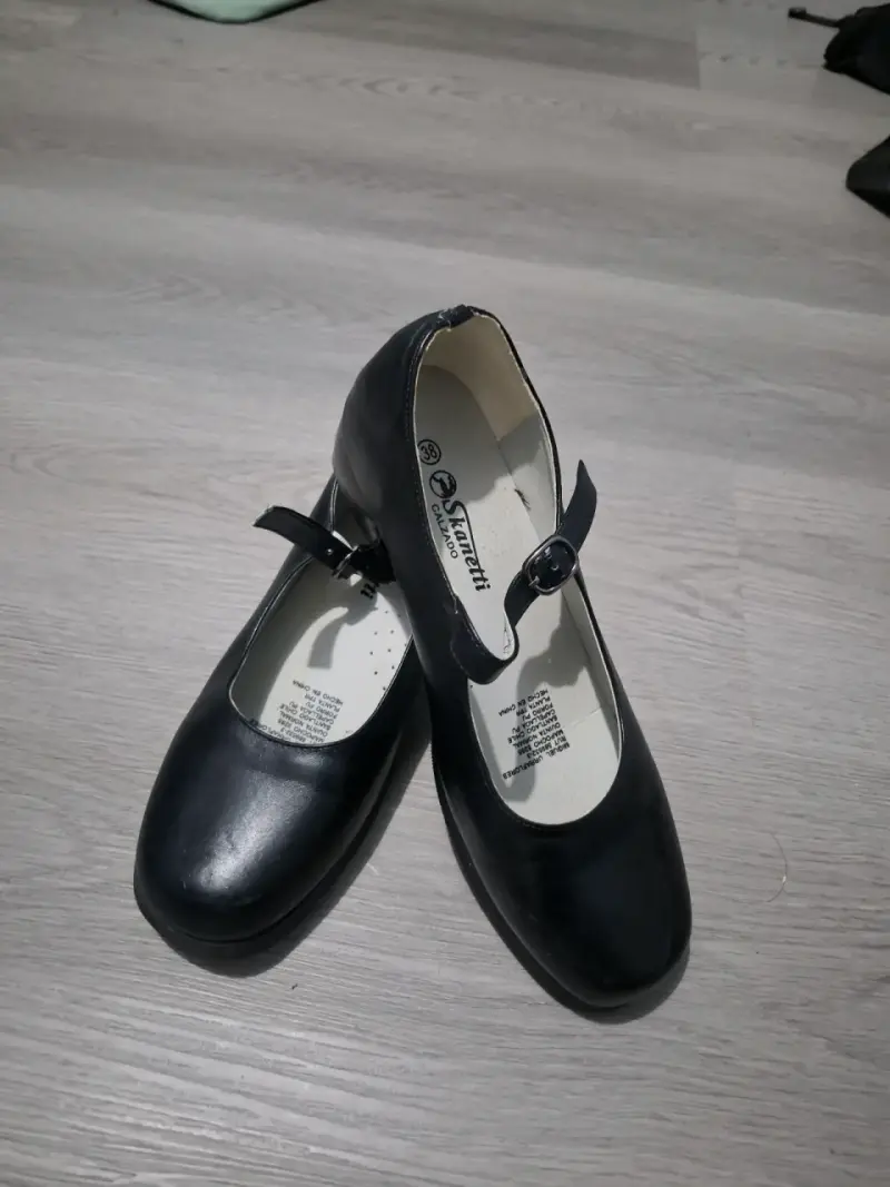 Zapatos huasa/cueca talla 38 - 1