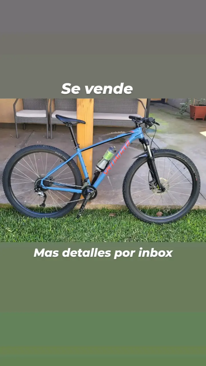 Bicicleta de montaña Specialized azul - 1