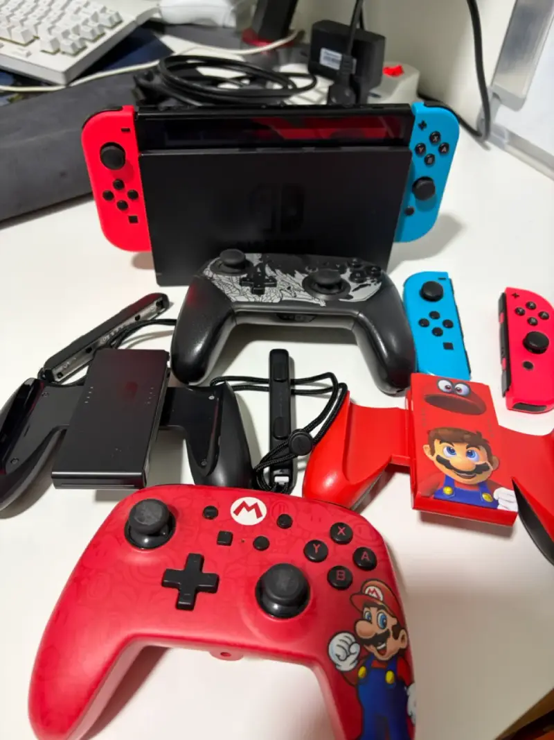 Nintendo switch con accesorios - 1