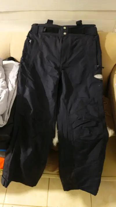 Pantalones de esquí negros para hombre talla 52 - miniatura 1