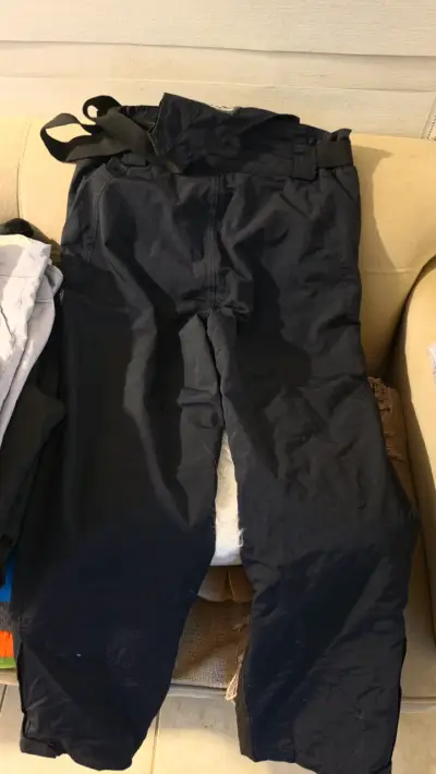 Pantalones de esquí negros para hombre talla 52 - miniatura 2