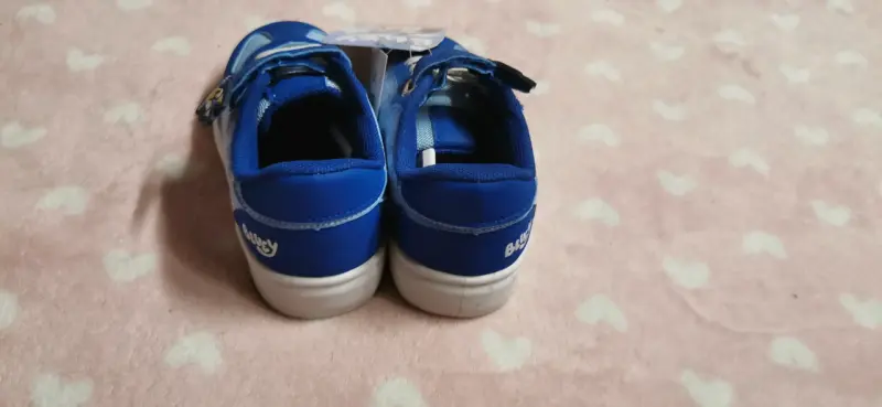 Zapatillas infantiles Bluey azul con velcro - 3