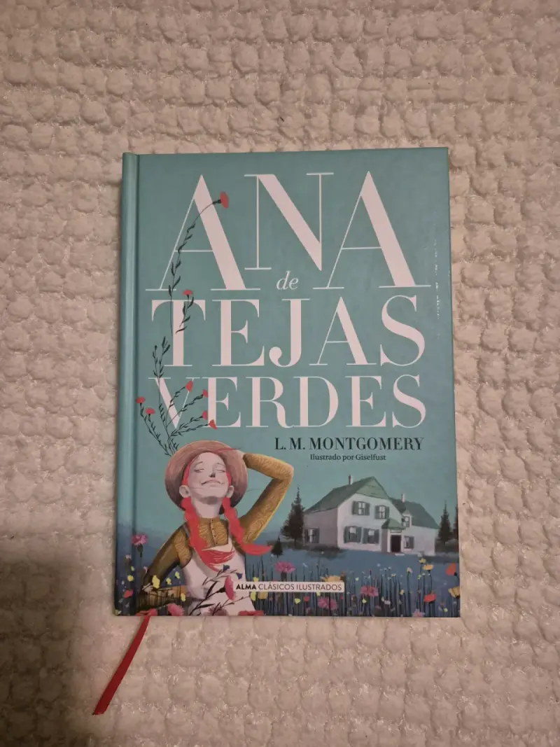 Libro Ana de Tejas Verdes de L. M. Montgomery