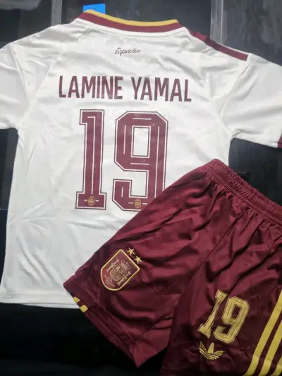 Conjunto niño fútbol España Adidas Lamine Yamal - miniatura 2