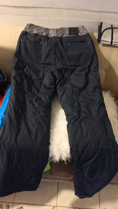 Pantalones de esquí negros para hombre - miniatura 2