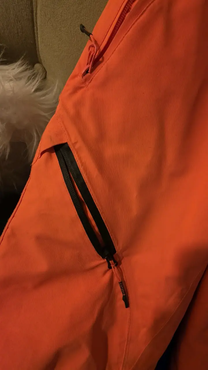 Pantalones de nieve verde neón para esquí - 4