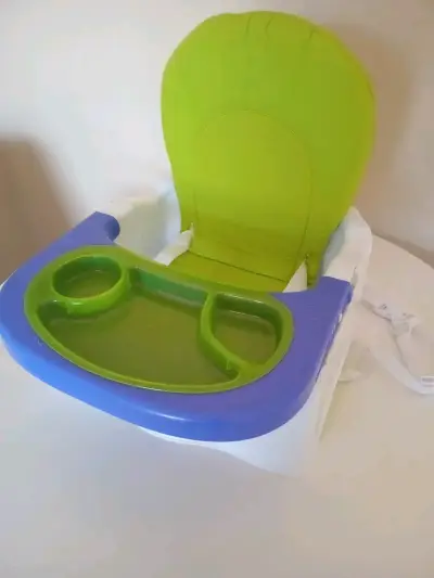 Silla de Comer para Bebé Verde y Azul - miniatura 2