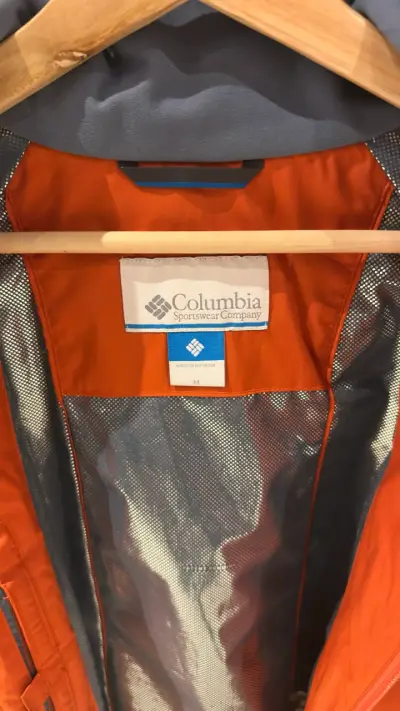 Chaqueta impermeable Columbia  naranja - miniatura 6