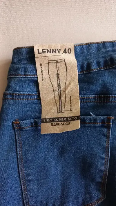 Jeans Lenny tiro super alto talla 40 - miniatura 3