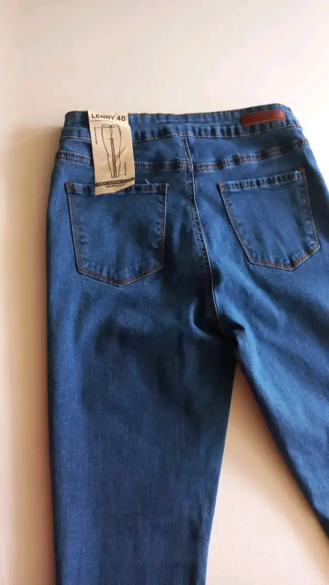 Jeans Lenny tiro super alto talla 40 - 4