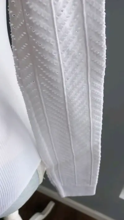 Body blanco de encaje para mujer - miniatura 3