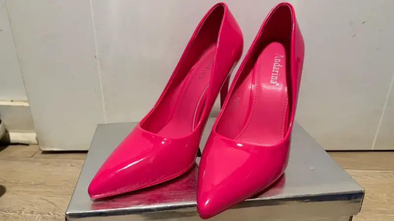 Zapatos de tacón alto fucsia Andarina - 1