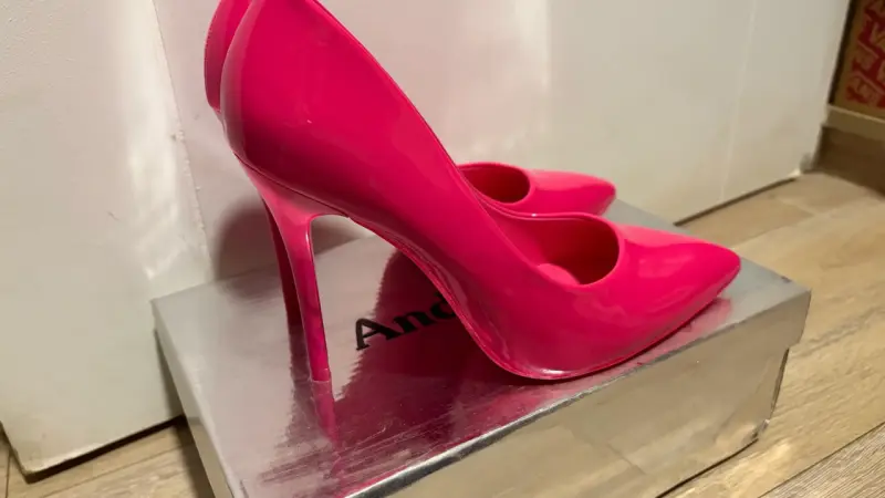 Zapatos de tacón alto fucsia Andarina - 3