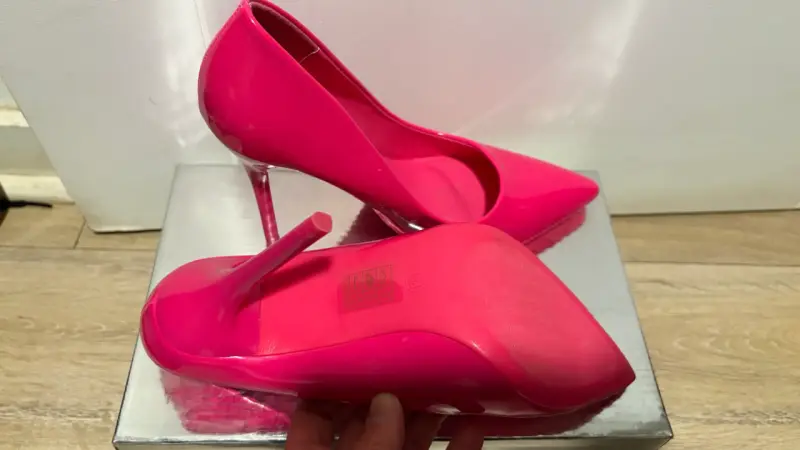 Zapatos de tacón alto fucsia Andarina - 4