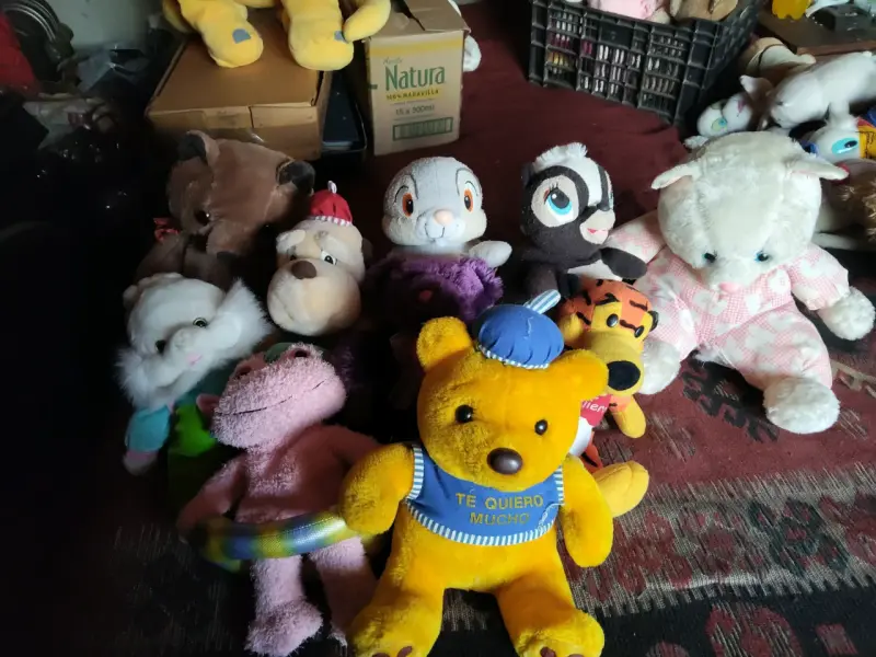 Lote de peluches variados para niños