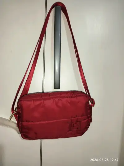 Cartera bandolera roja elegante - miniatura 2