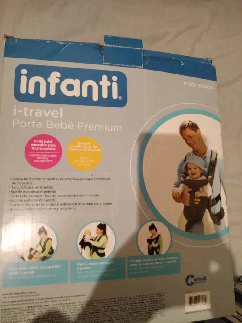 Porta bebé Infanti i-travel premium - 2