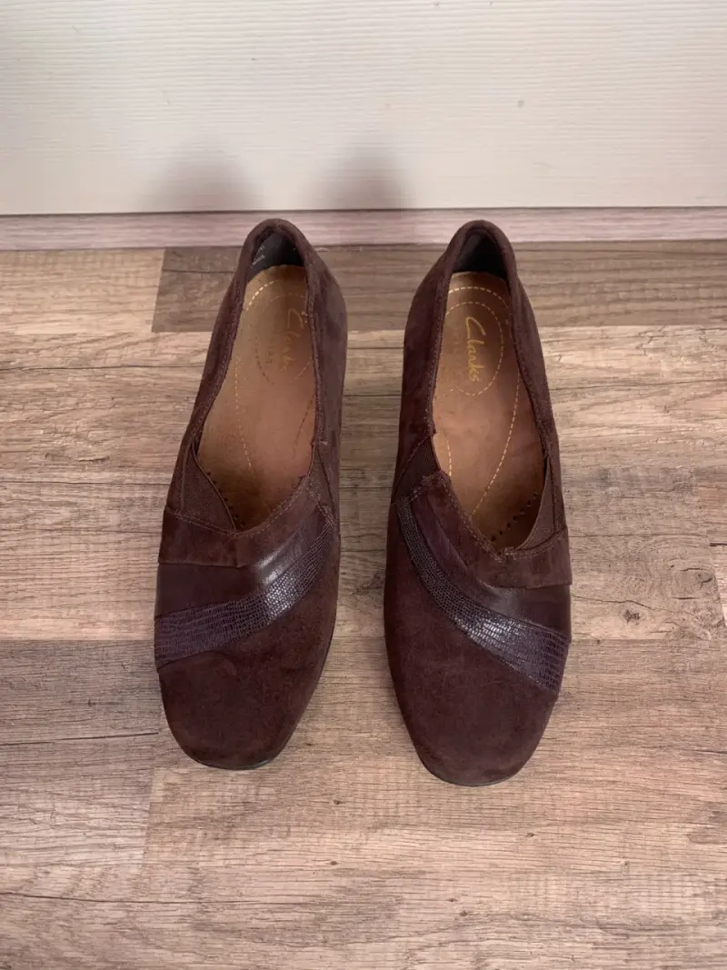 Zapatos Clarks de gamuza - 1