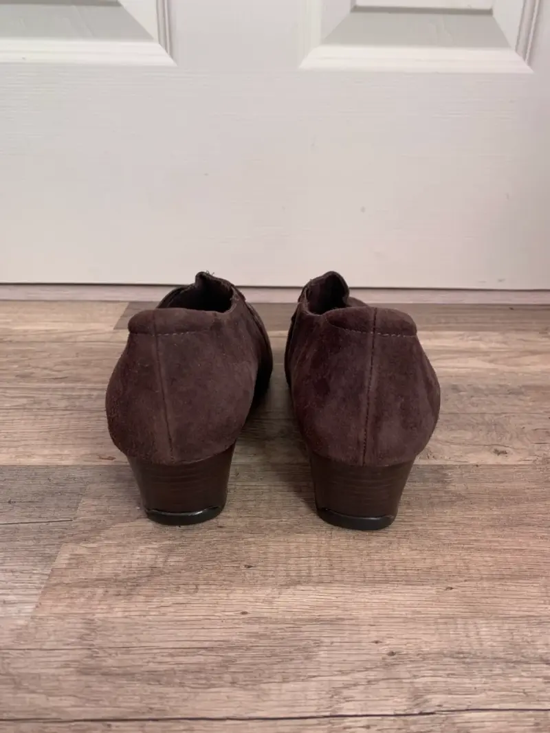 Zapatos Clarks de gamuza - 4