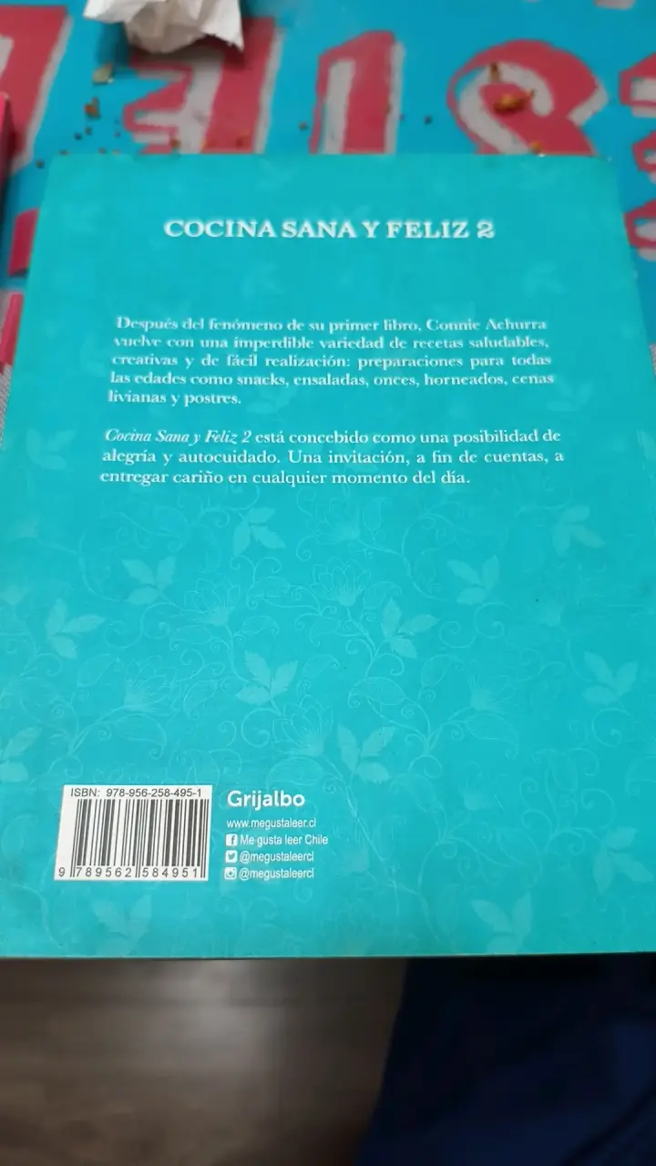 Libro Cocina Sana y Feliz de Connie Achurra - 4