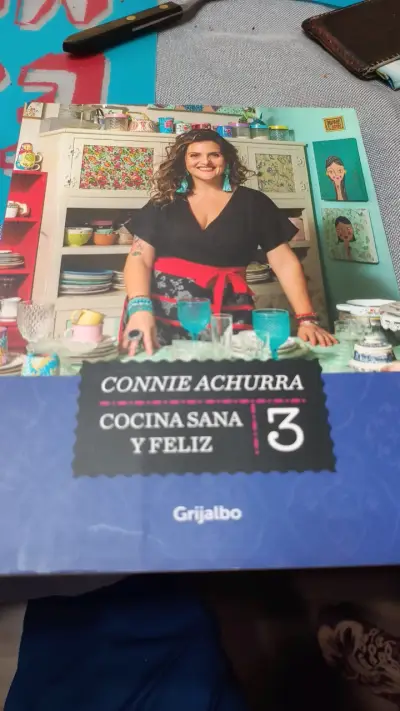 Libro Cocina Sana y Feliz de Connie Achurra - miniatura 5
