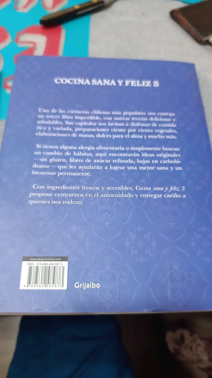 Libro Cocina Sana y Feliz de Connie Achurra - 6