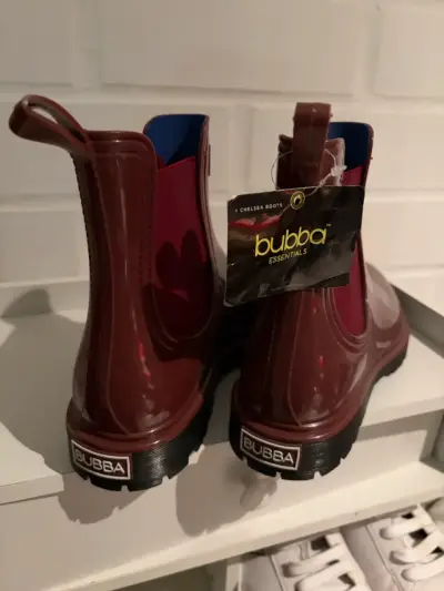 Botas Chelsea Bubba Essentials burdeos - miniatura 1