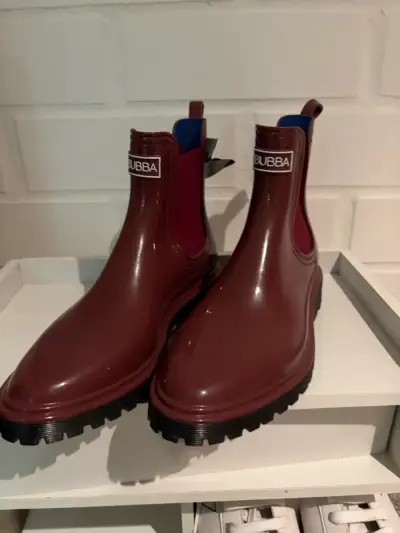 Botas Chelsea Bubba Essentials burdeos - miniatura 2