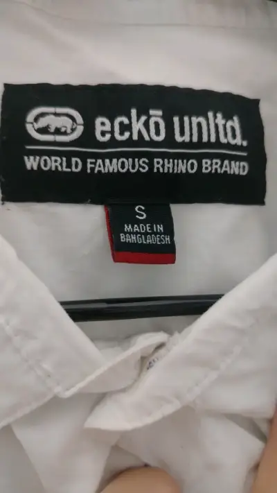 Camisa blanca Ecko Unltd para hombre - miniatura 3
