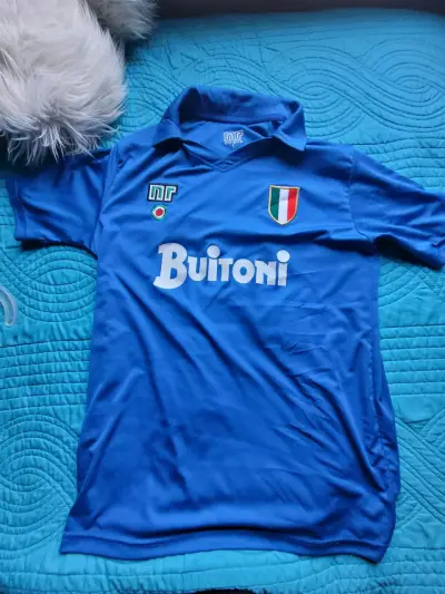 Camiseta napoles Maradona, 1987 - miniatura 1