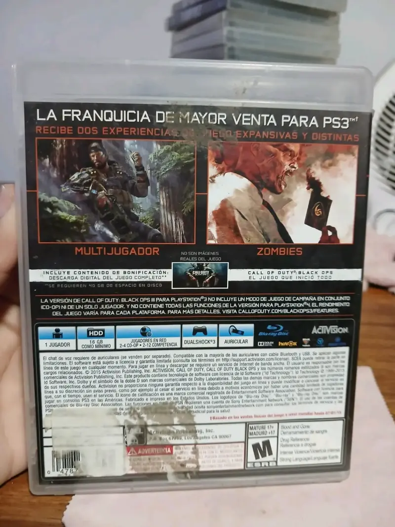 Juego PS3 Call of Duty Black Ops III - 3