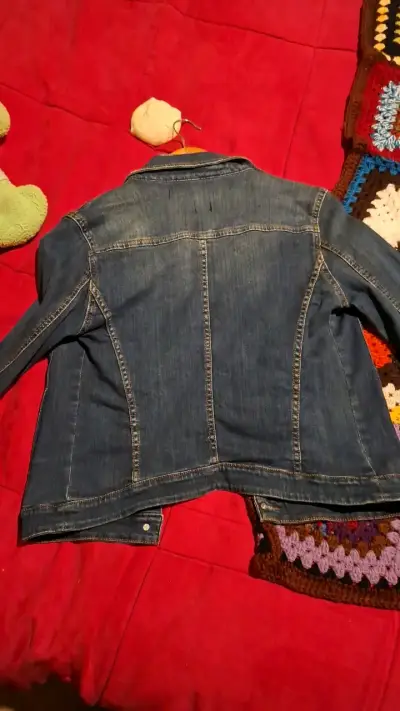 Chaqueta de mezclilla Rollygo para mujer talla M - miniatura 3