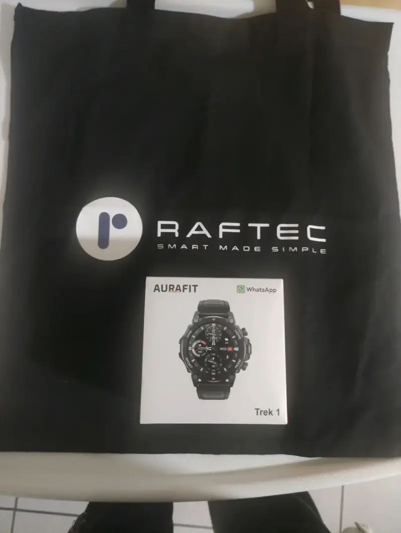 Smartwatch Raftec Trek 1 con GPS y Resistencia 5ATM - 2