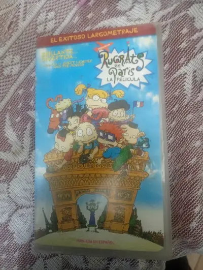 VHS Rugrats en París La Película en español - miniatura 1