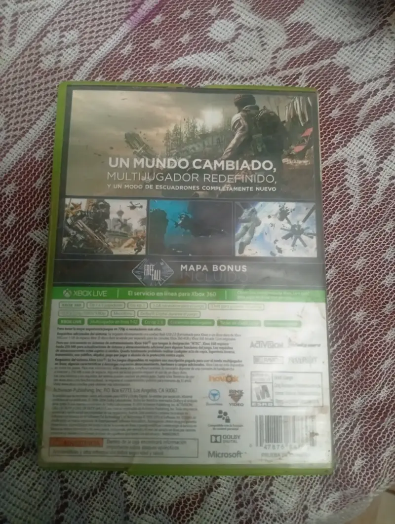 Juego Xbox 360 Call of Duty Ghosts - 2