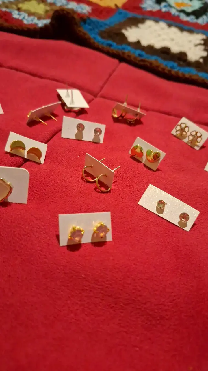 Lote de aros variados para mujer - 2