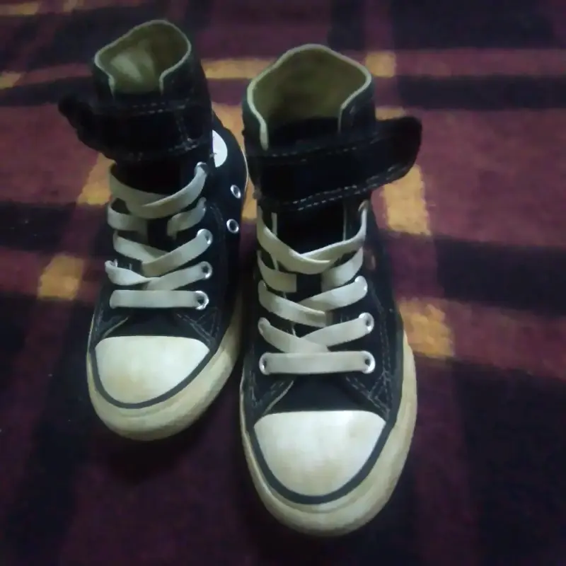 Zapatillas Converse All Star negras para niños - 2