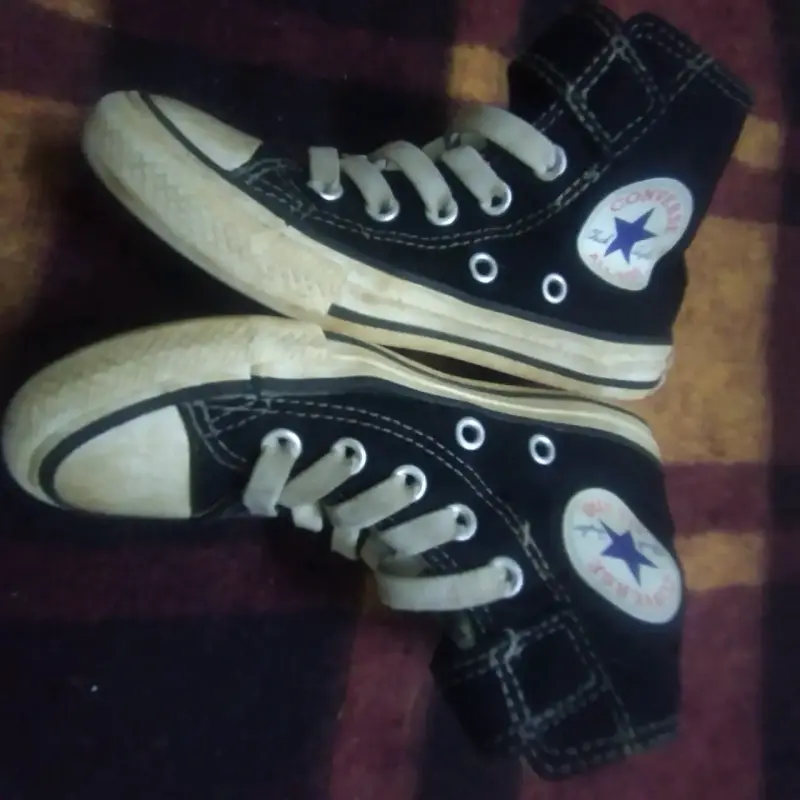 Zapatillas Converse All Star negras para niños - 3
