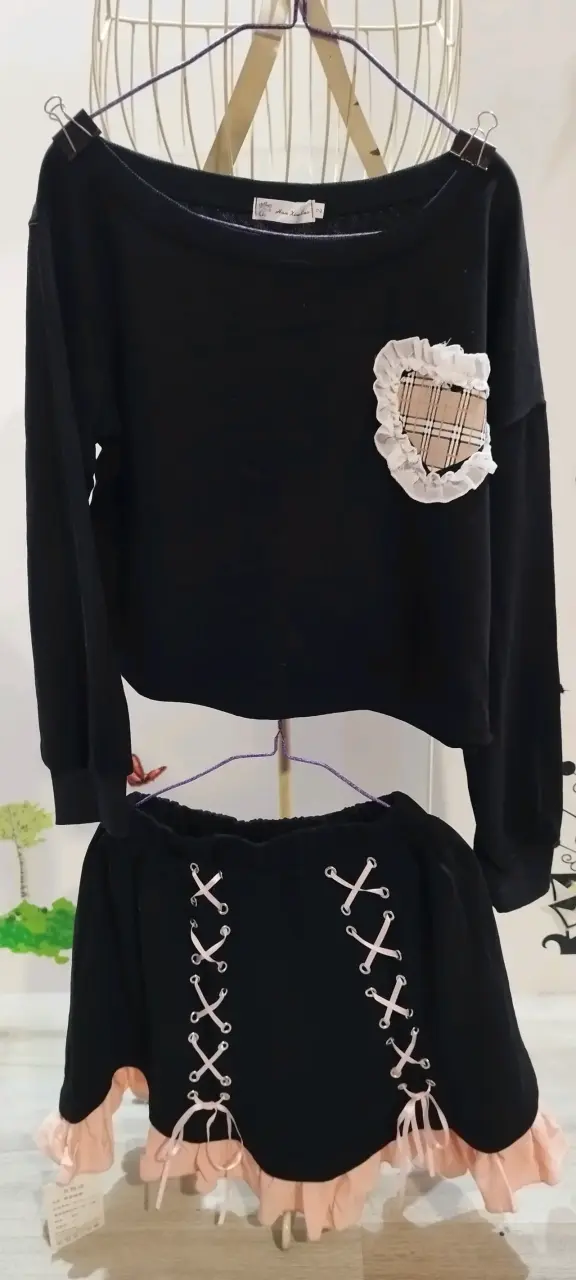 Conjunto Kawai negro S - 3
